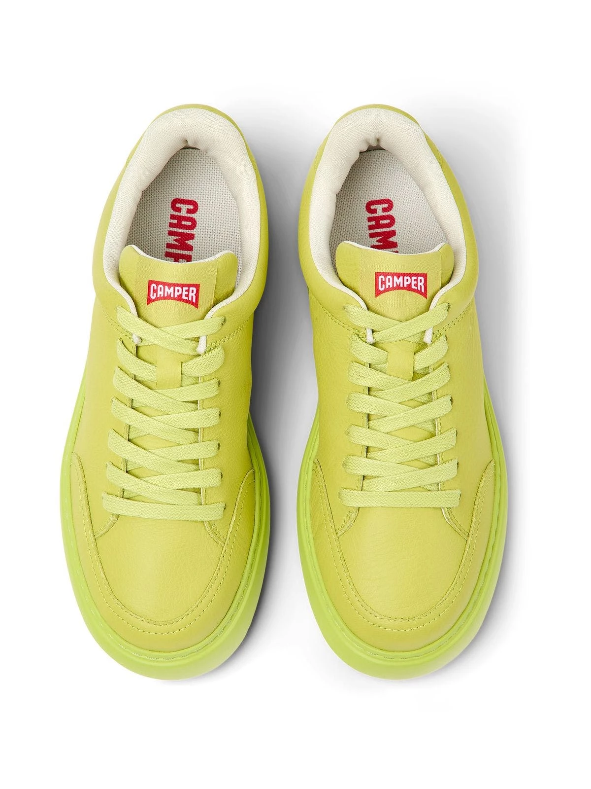 Camper Green Leather Runner K21 Sneakers For Women