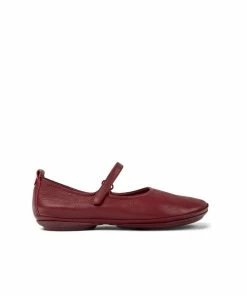 Camper Ballerinas Women Right Flats - Burgundy