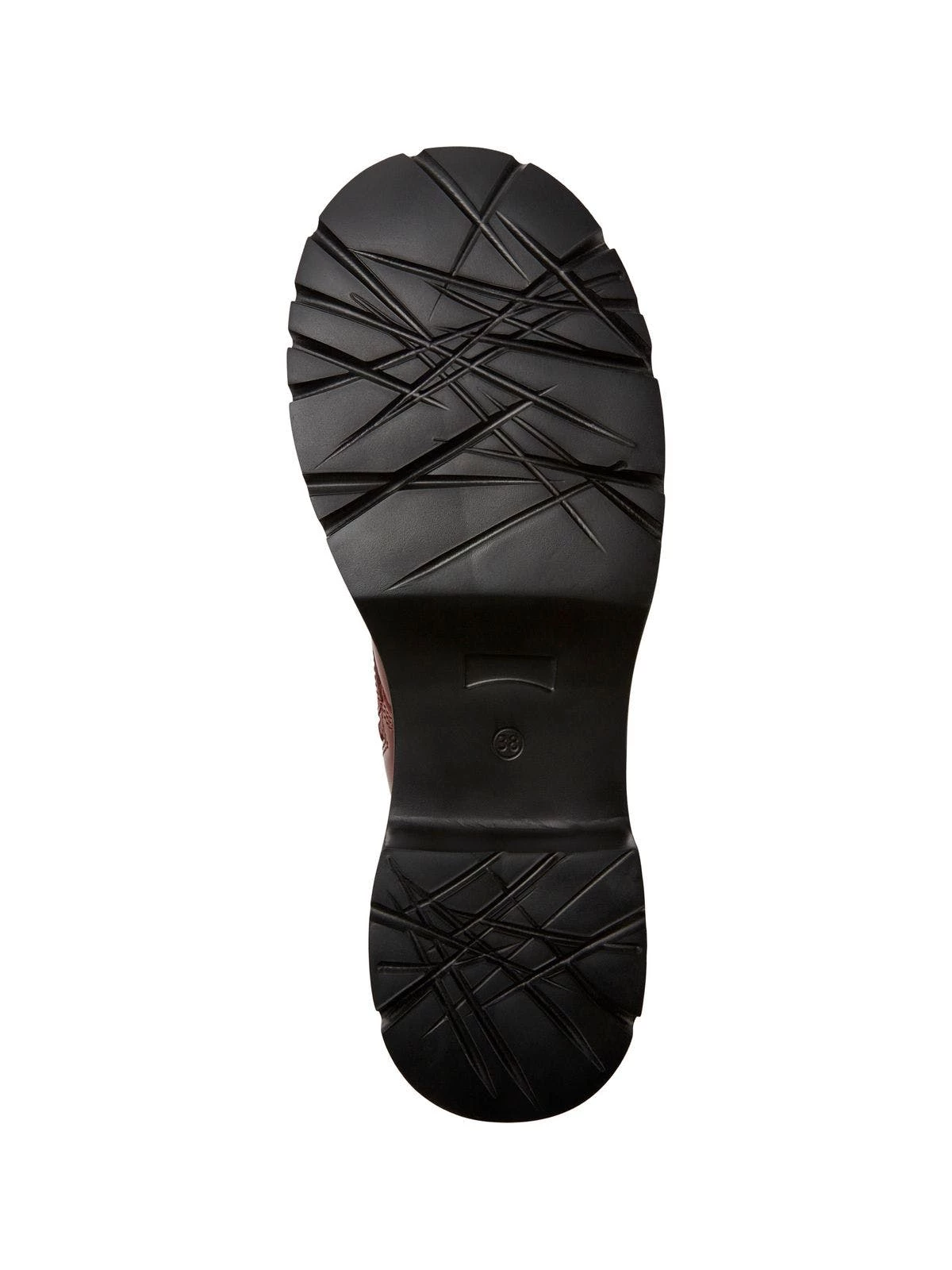 Camper Ankle Boots Milah With Lace - Burgundy - Image 4