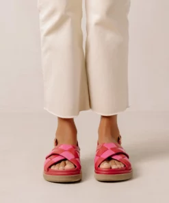 ALOHAS Marshmallow Scacchi Sandals