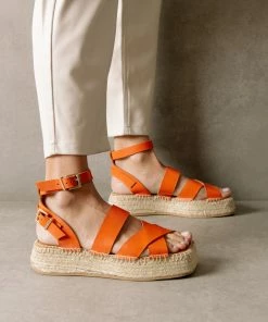 ALOHAS County Pomelo Orange Espadrilles