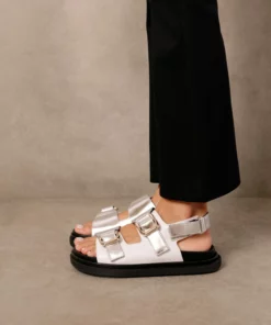 ALOHAS Harper Shimmer Silver Bright White