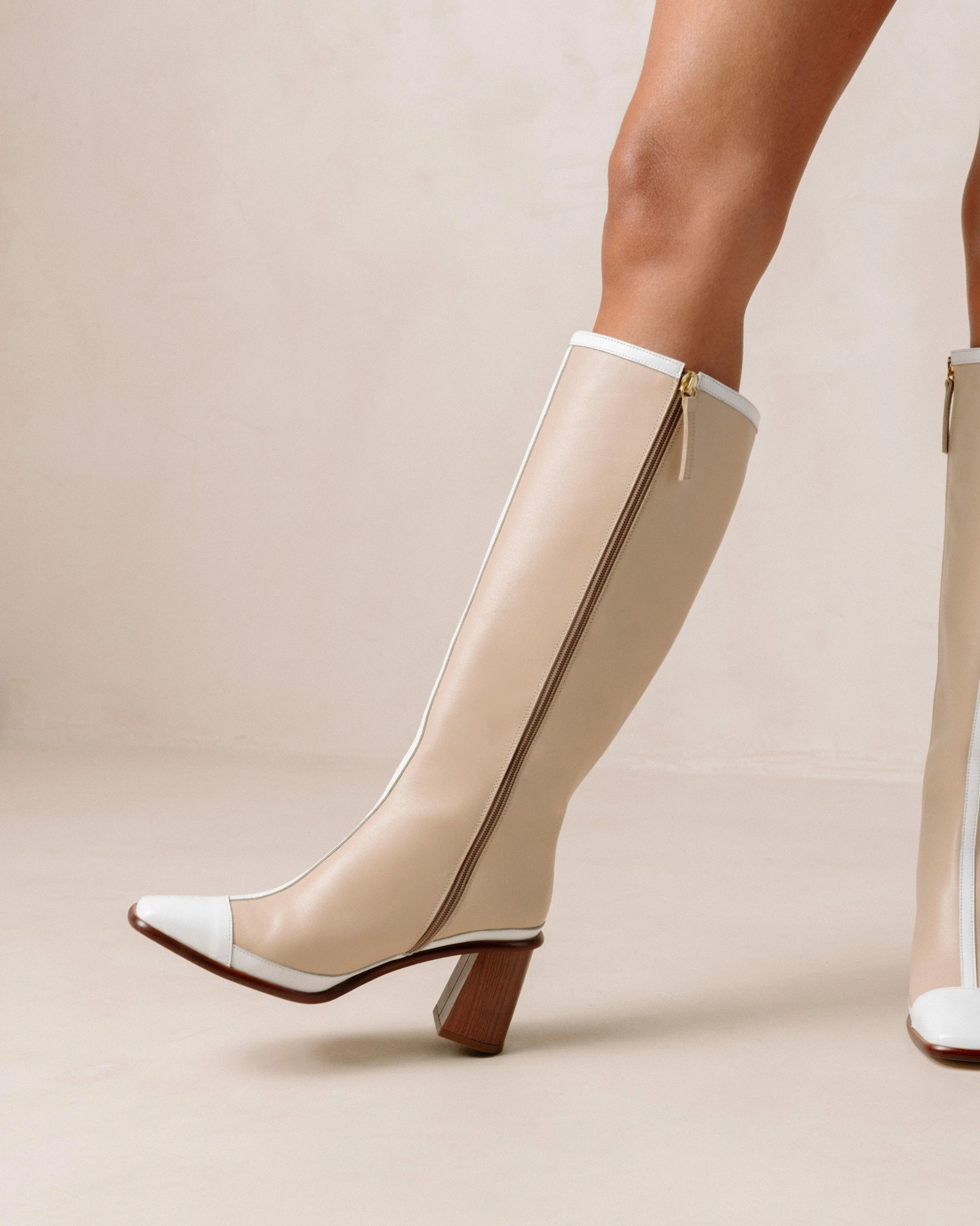 ALOHAS East Retro Leather Boot - Image 5