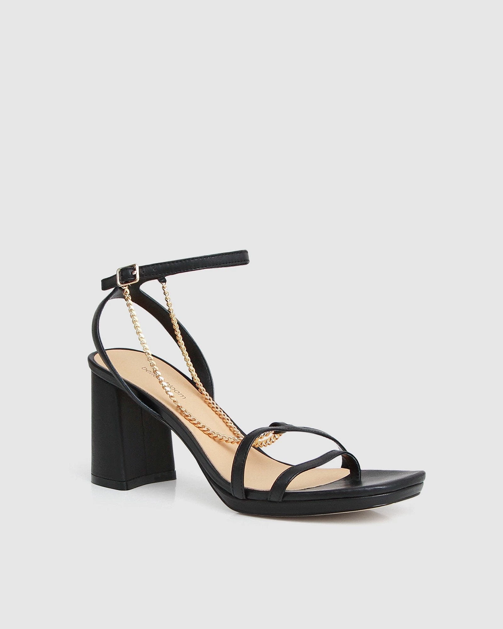 Belle & Bloom Stars Aligned Chain Heel - Black - Image 4