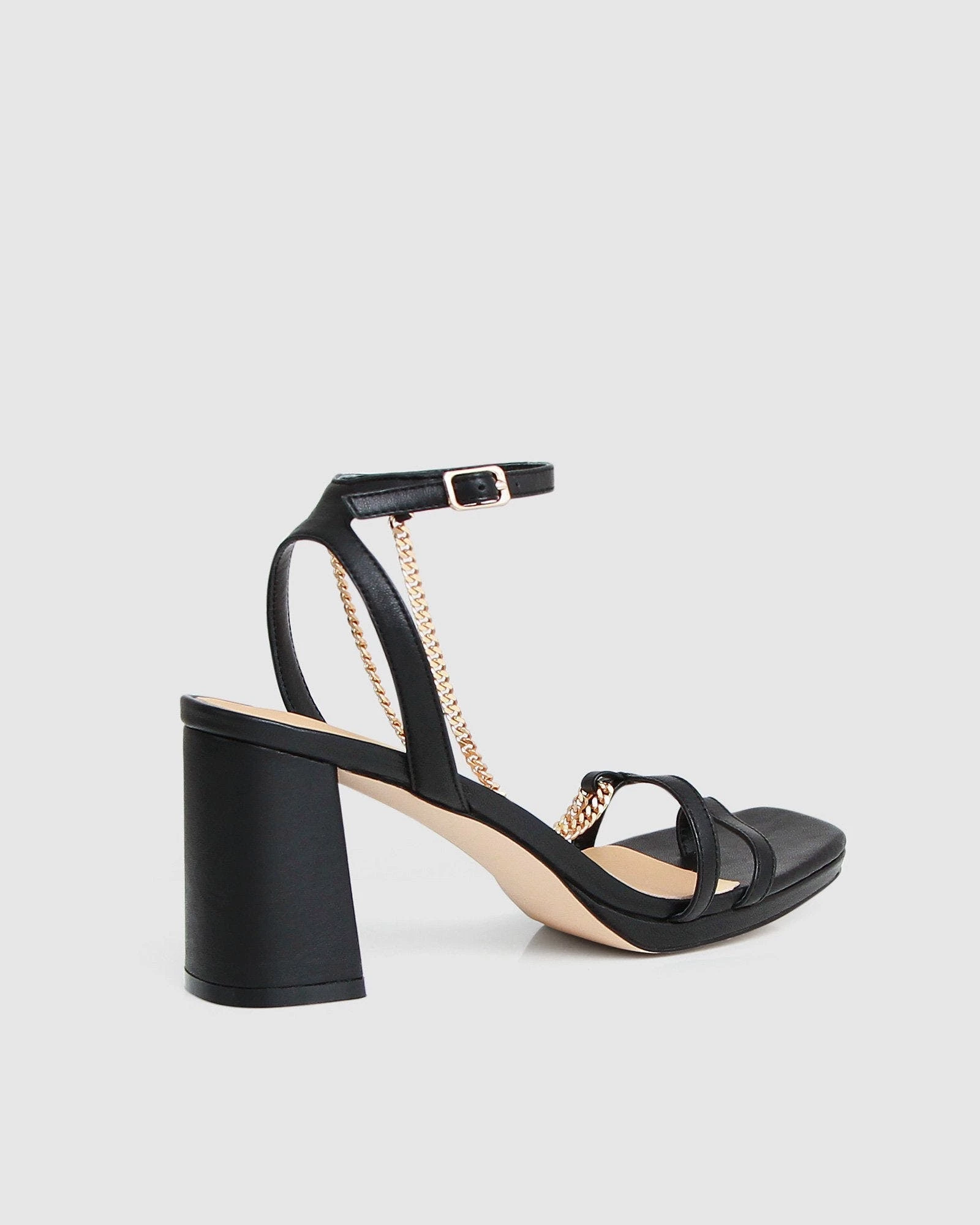 Belle & Bloom Stars Aligned Chain Heel - Black - Image 2