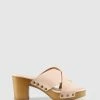 Belle & Bloom Midtown Clog Mule - Blush