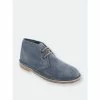 Roamers Womens/Ladies Real Suede Unlined Desert Boots - Denim Blue